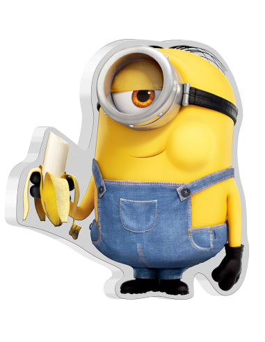 STUART Minion Made 1 Oz Silver Coin 2$ Niue 2021