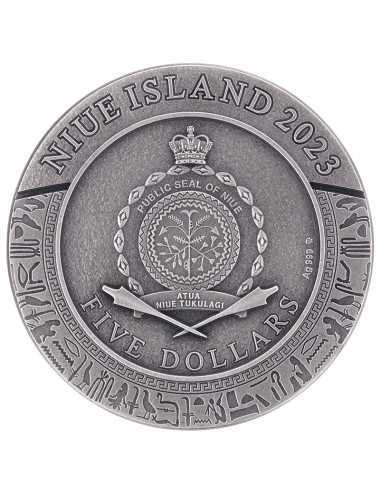 OSIRIS Gods of Anger 2 Oz Silver Coin 5$ Niue 2023 - Coins & More - Niue