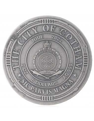 BATMAN 2 Oz Silver Coin 5$ Niue 2023 - Coins & More - Niue