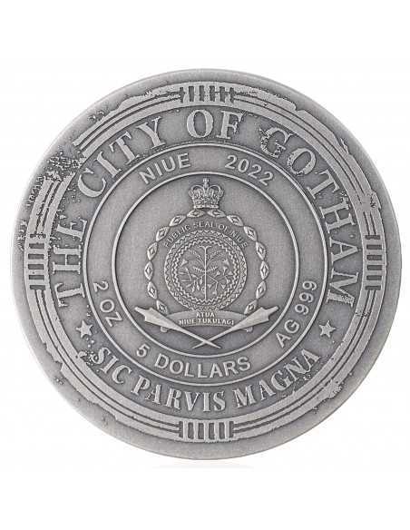 BATMAN 2 Oz Silver Coin 5$ Niue 2023 - Coins & More - Niue