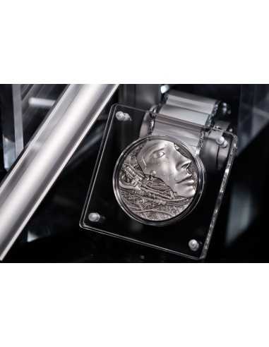 AI 2 Oz Antique Silver Coin 2000 Francs Cameroon 2024 - Coins & More - Camerún