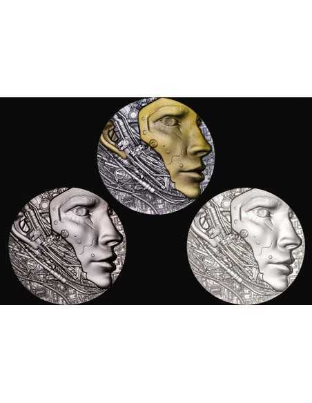 AI 2 Oz Antique Silver Coin 2000 Francs Cameroon 2024 - Coins & More - Camerún