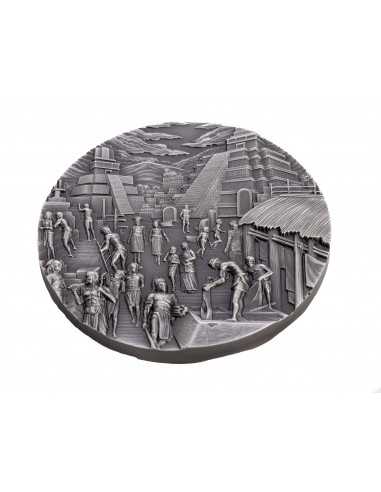MAYANS Lost Civilizations 2 Oz Silver Coin 10$ Palau 2023 - Coins & More - Palau