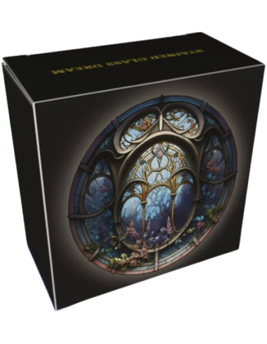 DRAGON Stained Glass Dream American Eagle 1 Oz Silver Coin 1$ USA 2023 - Coins & More - Usa