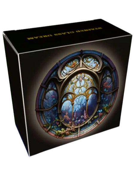 UNICORN Stained Glass Dream American Eagle 1 Oz Silver Coin 1$ USA 2023 - Coins & More - Usa