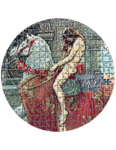 LADY GODIVA By John Collier So Puzzle Art 3 Oz Silver Coin 3000 Francs Cameroon 2020 - Coins & More - Camerun