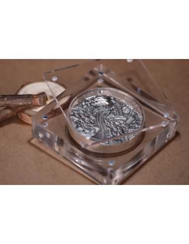 DRAGON AWAKENING AND THE GREAT WALL 5 Oz Silver Coin 10$ Niue 2024 - Coins & More - Niue