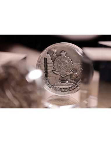DRAGON AWAKENING AND THE GREAT WALL 5 Oz Silver Coin 10$ Niue 2024 - Coins & More - Niue