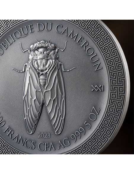 THE OREADS Celestial Beauty 5 Oz Silver Coin 5000 Francs Cameroon 2023 - Coins & More - Kamerun
