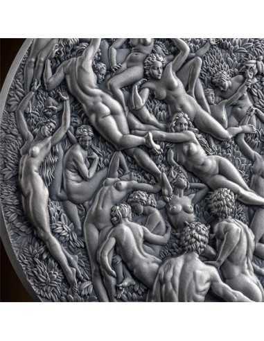 THE OREADS Celestial Beauty 5 Oz Silver Coin 5000 Francs Cameroon 2023 - Coins & More - Kamerun