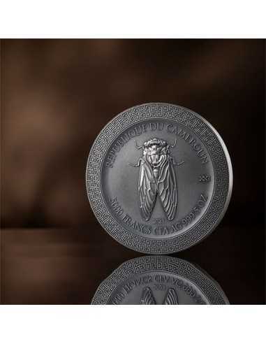 THE OREADS Celestial Beauty 5 Oz Silver Coin 5000 Francs Cameroon 2023 - Coins & More - Kamerun