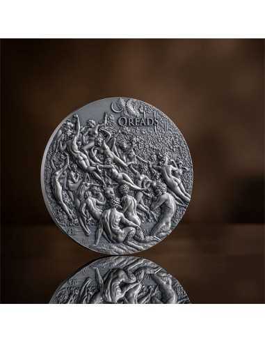 THE OREADS Celestial Beauty 5 Oz Silver Coin 5000 Francs Cameroon 2023 - Coins & More - Kamerun
