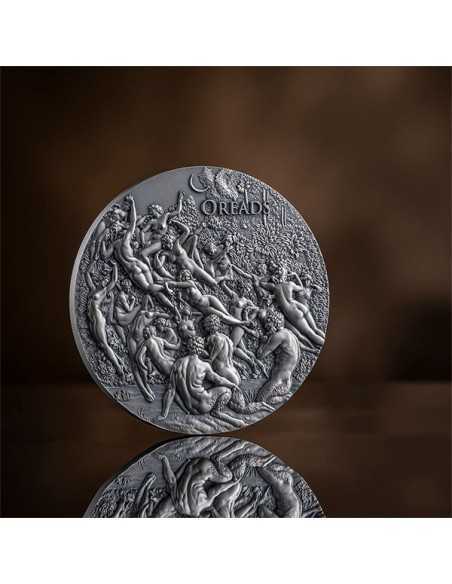 THE OREADS Celestial Beauty 5 Oz Silver Coin 5000 Francs Cameroon 2023 - Coins & More - Kamerun
