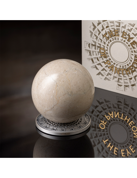 THE EYE OF PANTHEON 5 Oz Antique Silver Coin 5000 Francs Cameroon 2024 - Coins & More - Camerun