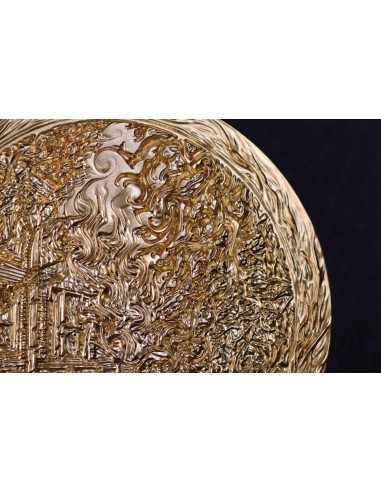 INFERNO TITAN Gold Gilded 2 Oz Silver Coin 2000 Francs Cameroon 2024 - Coins & More - Kamerun