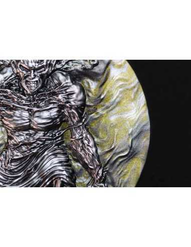 INFERNO TITAN 2 Oz Antique Silver Coin 2000 Francs Cameroon 2024 - Coins & More - Camerún