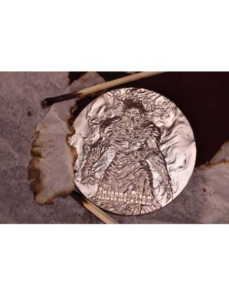 INFERNO TITAN 2 Oz Silver Coin 2000 Francs Cameroon 2024 - Coins & More - Camerún