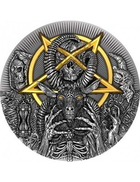 EVIL 2 Oz Silver Coin 2000 Francs Cameroon 2020