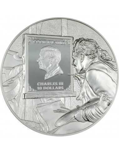 AUGUSTE RENOIR Masters of Art 2 Oz Silver Coin 10$ Cook Islands 2024 - Coins & More - Cook Islands