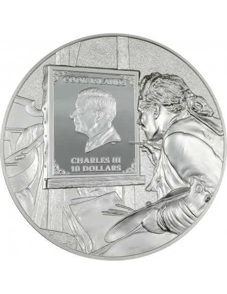 AUGUSTE RENOIR Masters of Art 2 Oz Silver Coin 10$ Cook Islands 2024 - Coins & More - Cook Islands