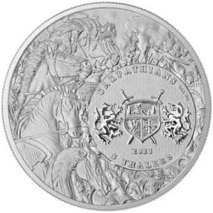 WHITE HORSE Four Horsemen Of The Apocalypse 1 Oz Silver Bullion Coin - Coins & More - Argento 2