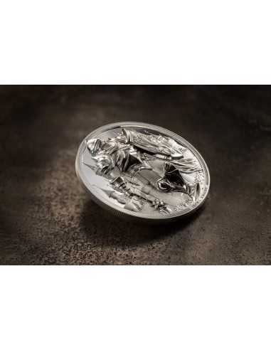 IRON KNIGHT 5 Oz Silver Coin 25$ Cook Islands 2024 - Coins & More - Cookinseln
