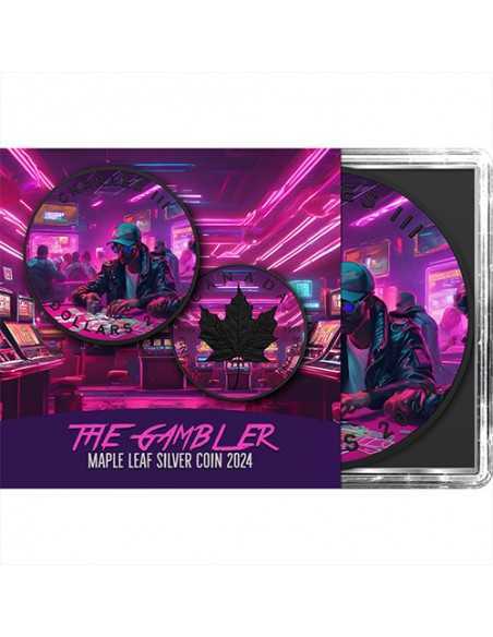 THE GAMBLER All In 1 Oz Silver Coin $5 Canada 2024 - Coins & More - Canada