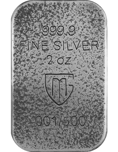 BERLIN 2024 World Money Fair 2 Oz Silver Bar - Coins & More - Plata
