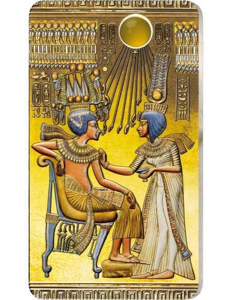 ICONS OF HERITAGE Tutankhamun 2 Oz Silver Coin 1000 Francs Mali 2023 - Coins & More - Africa