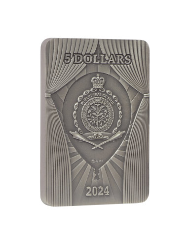BECOMING Pastel Circus 2 Oz Silver Coin 5$ Niue 2024 - Coins & More - Niue