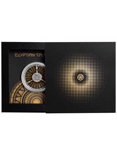 EGYPTIAN CALENDAR 2 Oz Silver Coin 2$ Niue 2021 - Coins & More - Niue