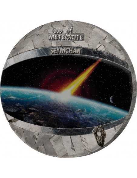 SEYMCHAN Iron 1 Oz Meteorite Coin 1$ Niue 2021 - Coins & More - Sciences et Astronomie