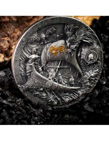 ARGO SHIP Argonauts 2 Oz Silver Coin 5$ Niue 2023 - Coins & More - Niue