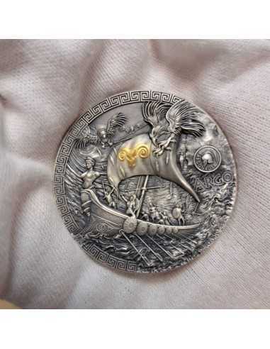 ARGO SHIP Argonauts 2 Oz Silver Coin 5$ Niue 2023 - Coins & More - Niue