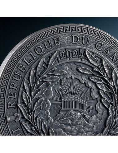 DIONYSUS The Great Greek Mythology 1 Oz Silver Coin 1000 Francs Cameroon 2024 - Coins & More - Camerun