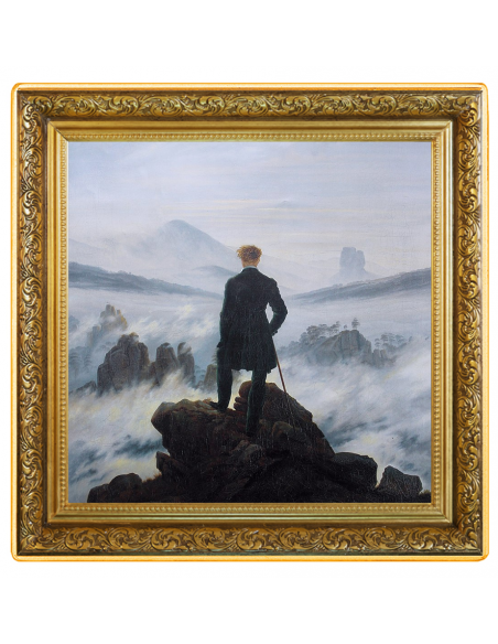 WANDERER ABOVE THE SEA OF FOG Treasures of World 1 Oz Silver Coin 1$ Niue 2021