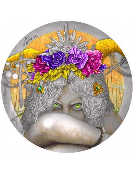 FAUNA Dark Beauties Silver Coin 2$ Niue 2024 - Coins & More - Niue