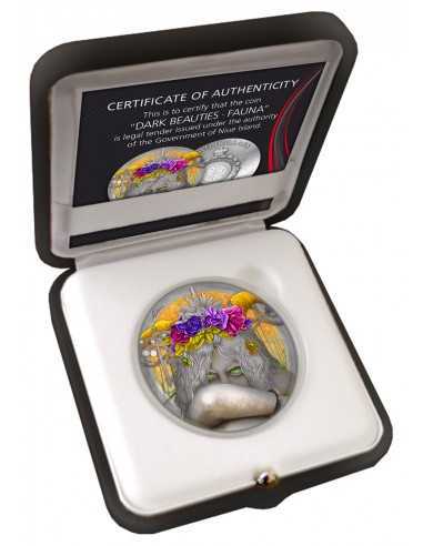 FAUNA Dark Beauties Silver Coin 2$ Niue 2024 - Coins & More - Niue