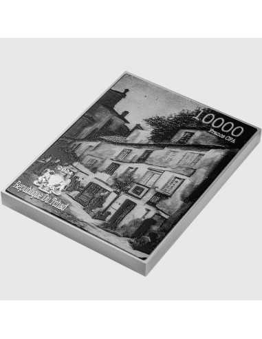 ROAD WITH CYPRESSES AND STAR 1890 By Vincent Van Gogh Colored 2.5 Oz Silver & 120g Copper Coin 10000 Francs Chad 2024 - Coins...