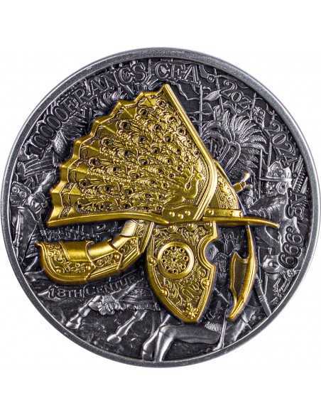 HUSSAR History of War Series To Protect 2 Oz Silver Coin 10000 Francs Tchad 2024 - Coins & More - Chad