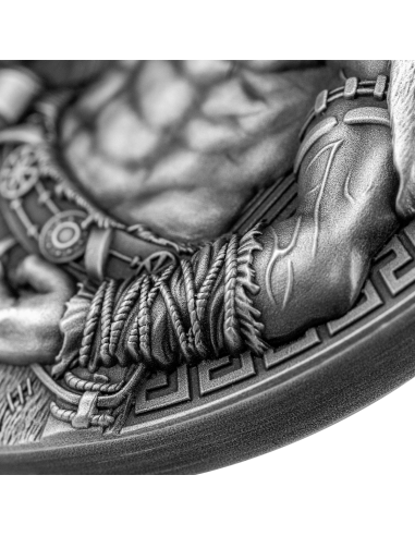 GERMANIC PEOPLES Barbarians 2 Oz Silver Coin 5$ Niue 2023 - Coins & More - Niue