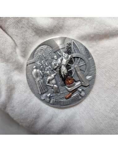 INQUISITION Mistakes of Mankind 2 Oz Silver Coin 5$ Niue 2023 - Coins & More - Niue