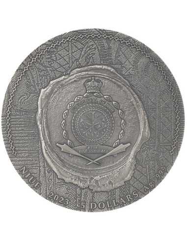 INQUISITION Mistakes of Mankind 2 Oz Silver Coin 5$ Niue 2023 - Coins & More - Niue