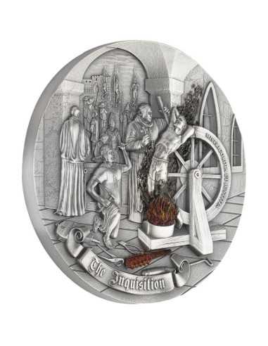 INQUISITION Mistakes of Mankind 2 Oz Silver Coin 5$ Niue 2023 - Coins & More - Niue