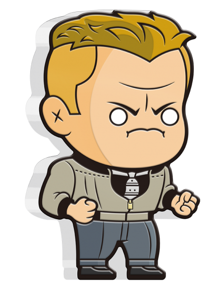 BIFF TANNEN SHAPED Back To The Future 1 Oz Silber Münze 2$ Niue 2021 - Coins & More - Niue