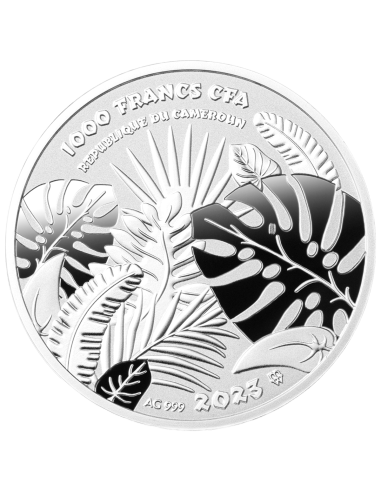 BE GREAT 1 Oz Silver Coin 1000 Francs Cameroon 2023 - Coins & More - Cameroun