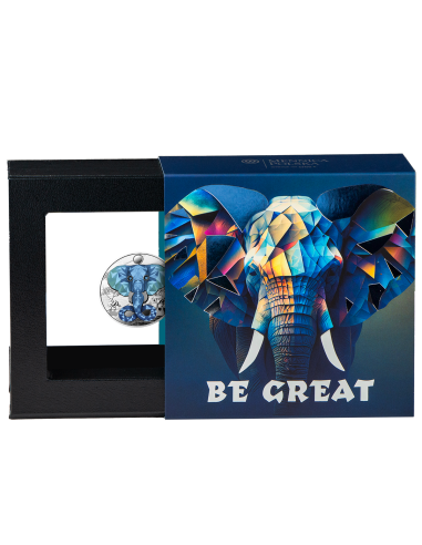 BE GREAT 1 Oz Silver Coin 1000 Francs Cameroon 2023 - Coins & More - Cameroun
