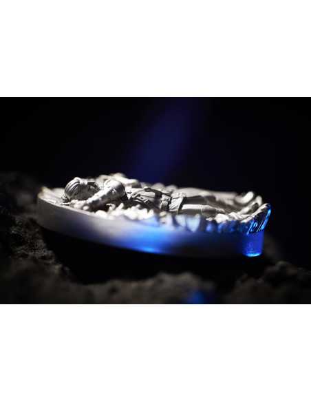 THE LAST WISH 3D The Witcher 5 Oz Silver Coin 5000 Francs Cameroon 2023