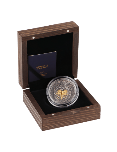 NELLY LONGARMS Witches 2 Oz Silver Coin 5$ Niue 2024 - Coins & More - Niue