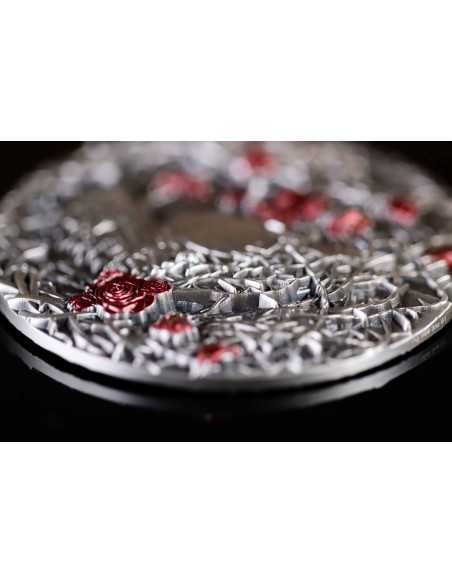 GREATER THORN BIRD Big Thorn 3 Oz Silver Coin 3000 Francs CFA Gabon 2025 - Coins & More - Gabon